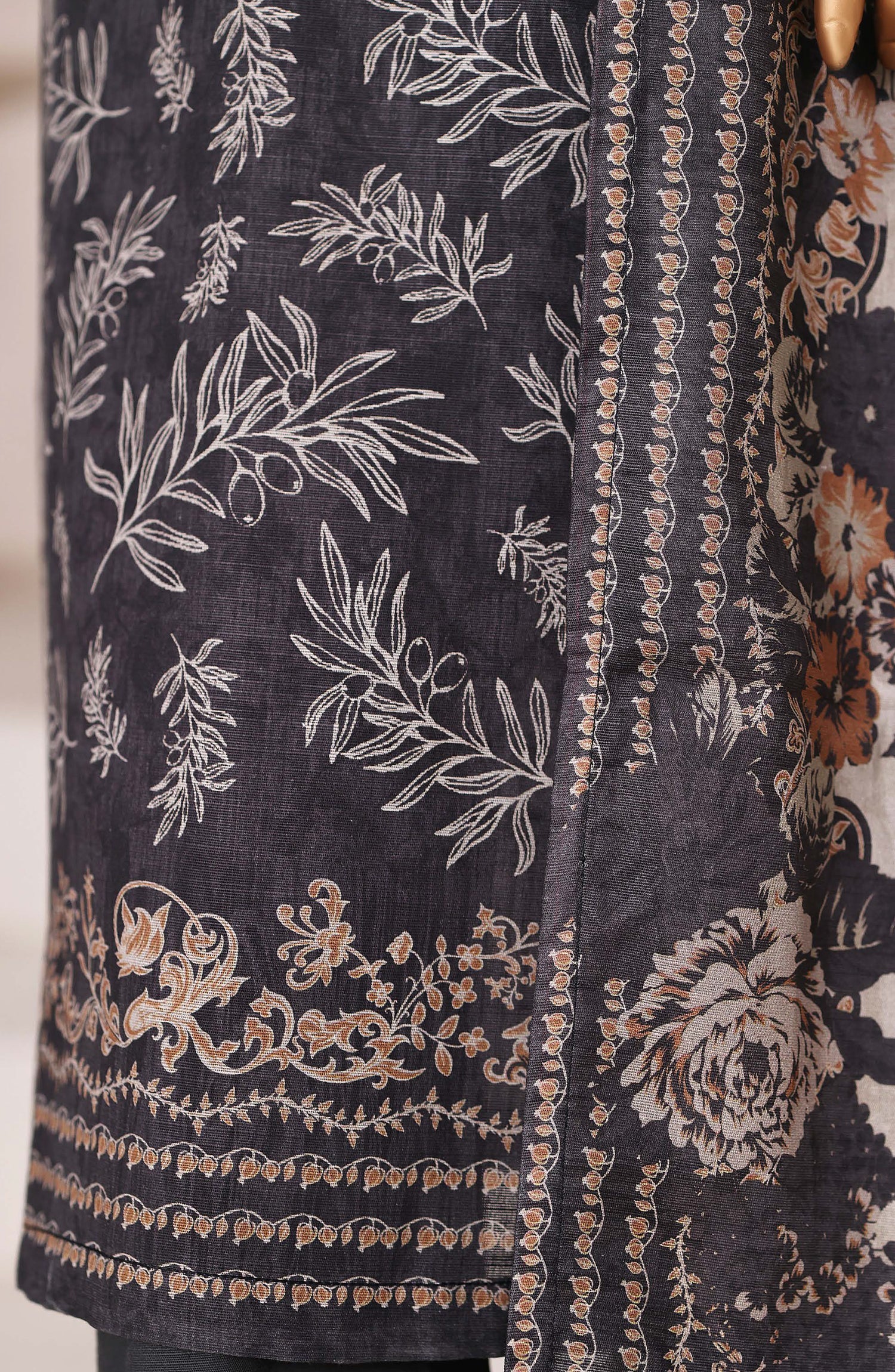 Sadabahar Printed Khadder 3PCS Stitched Vol—2 Collection 2025 D-08