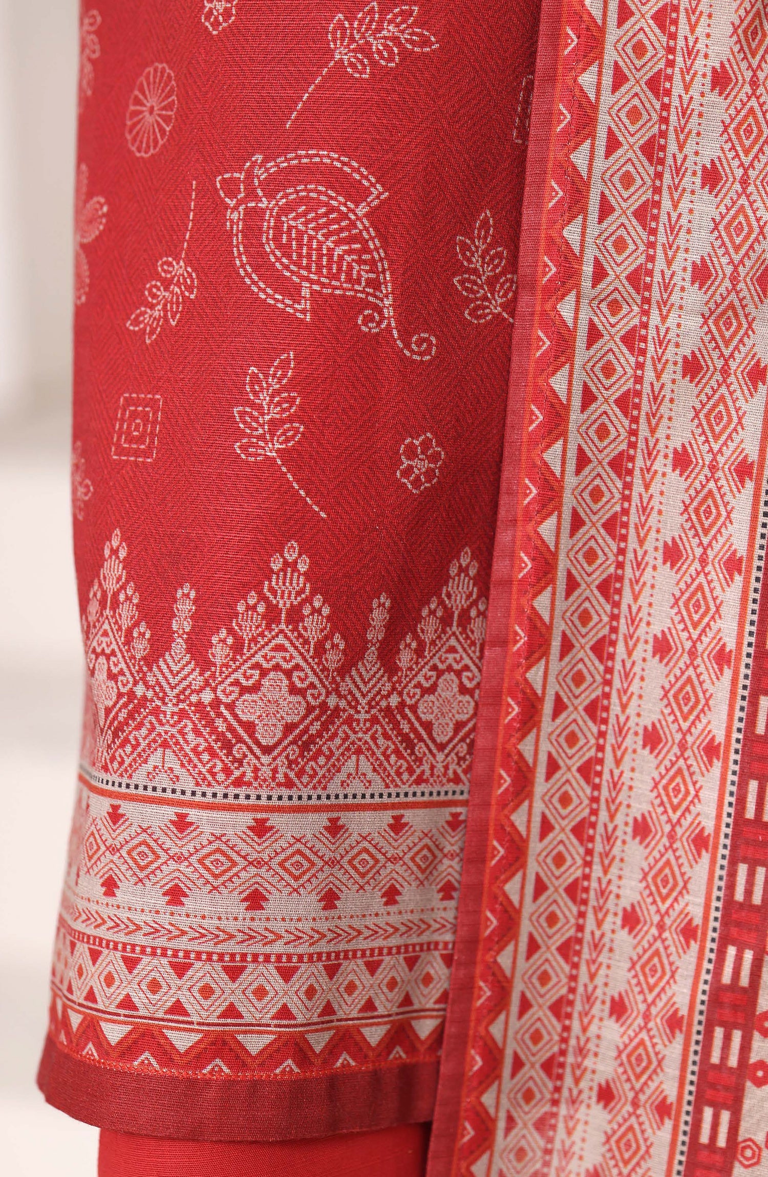 Sadabahar Printed Khadder 3PCS Stitched Vol—2 Collection 2025 D-11