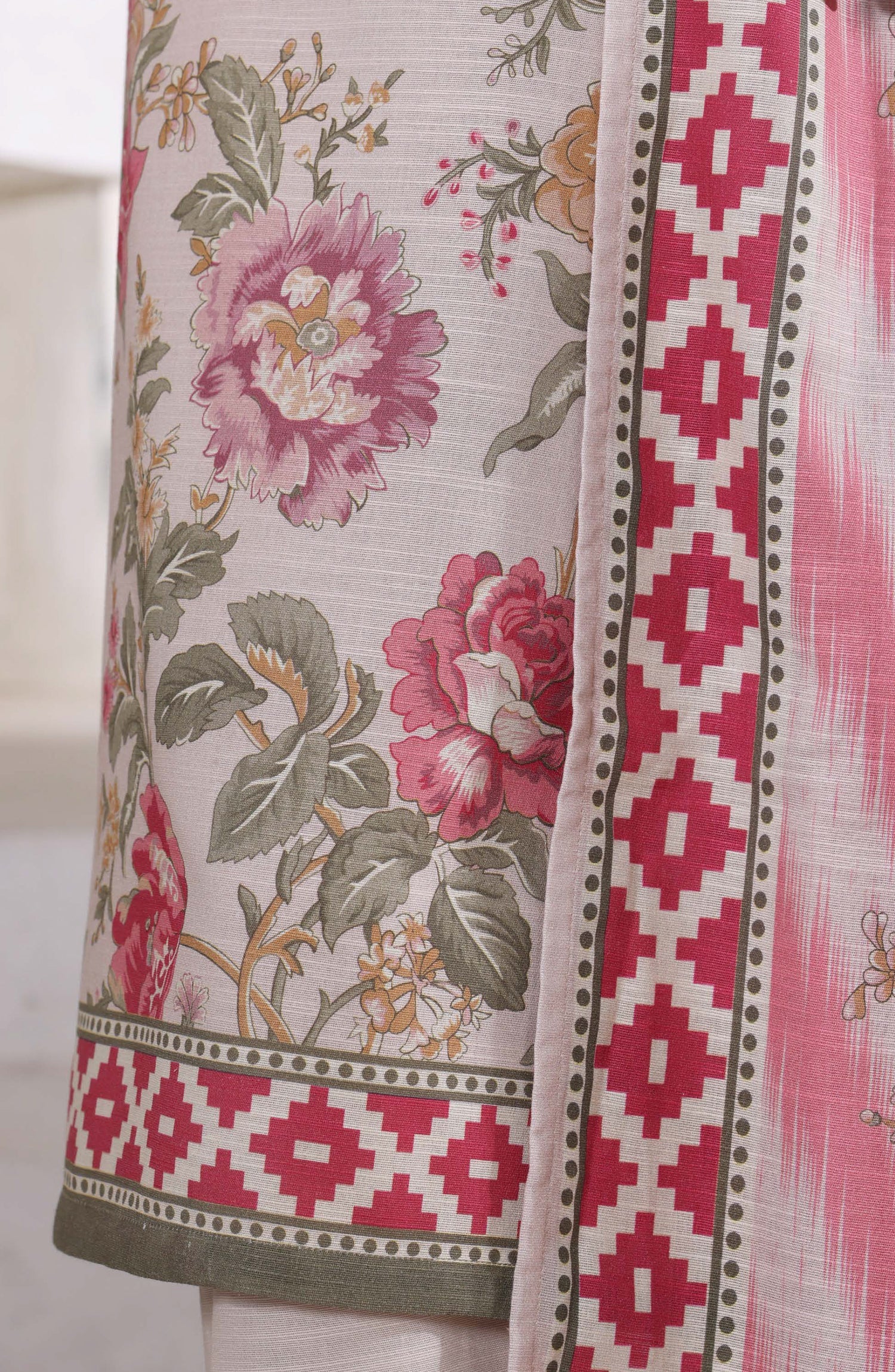 Sadabahar Printed Khadder 3pcs Stitched Vol-1 Collection 2025 D-02