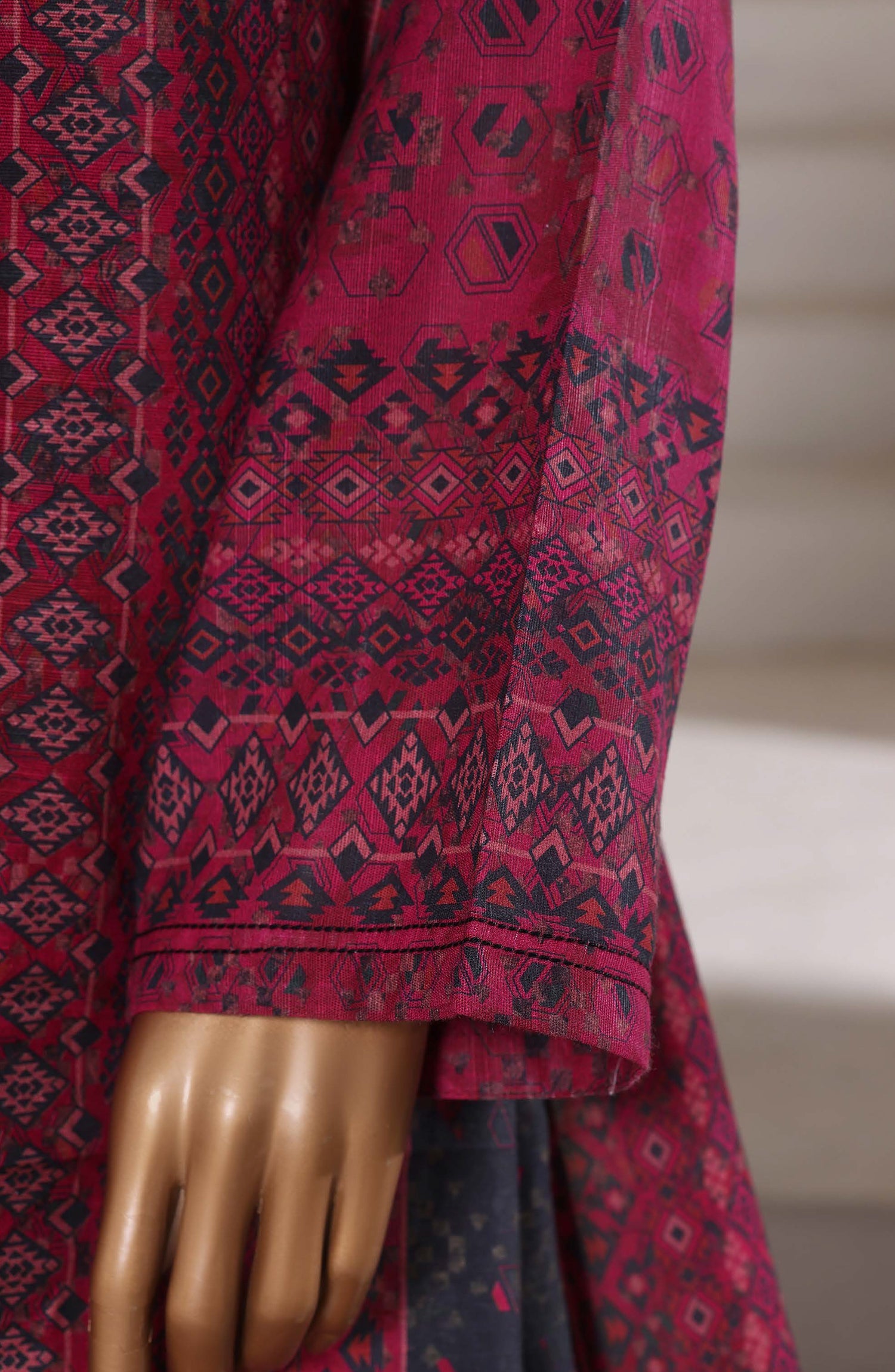 Sadabahar Printed Khadder 3pcs Stitched Vol-1 Collection 2025 D-03