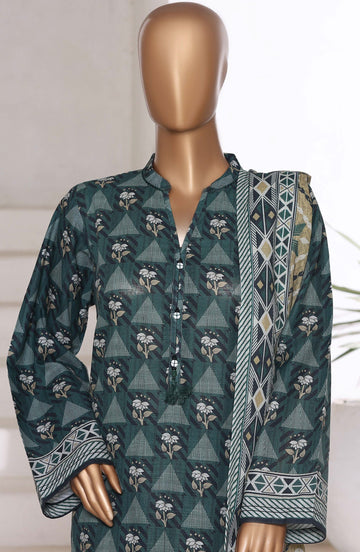 Sadabahar Printed Khadder 3pcs Stitched Vol-1 Collection 2025 D-04