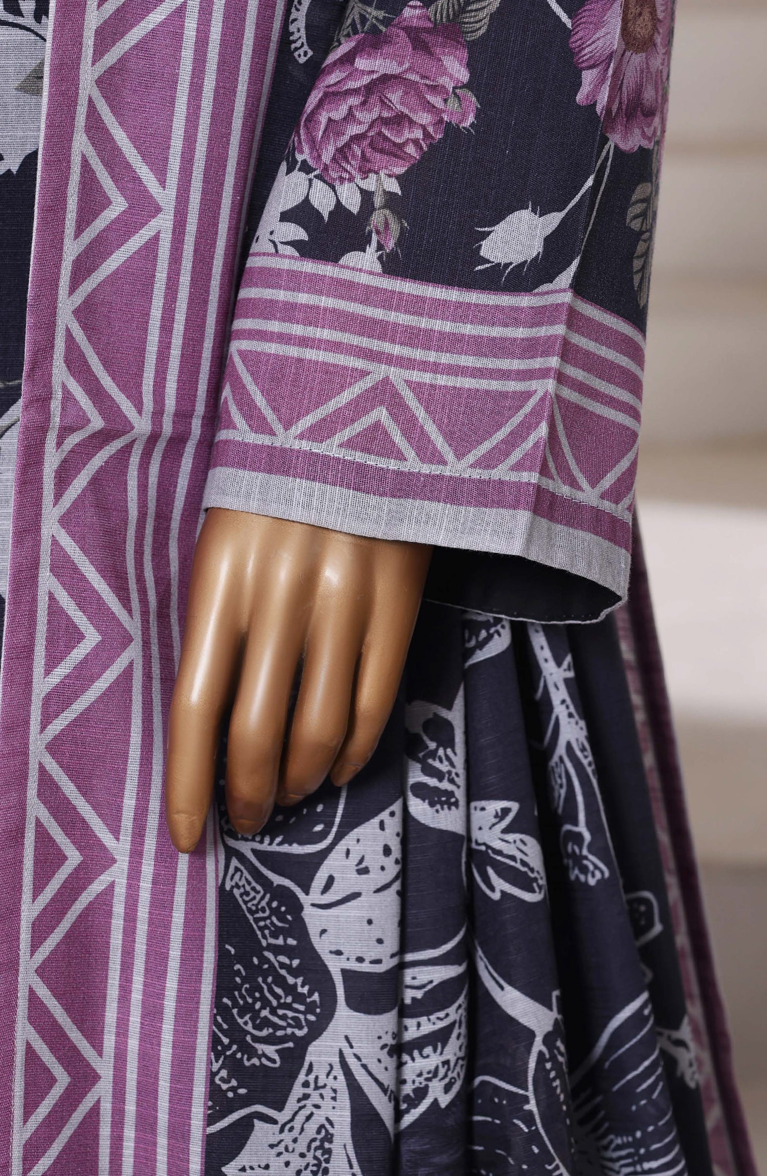 Sadabahar Printed Khadder 3pcs Stitched Vol-1 Collection 2025 D-09