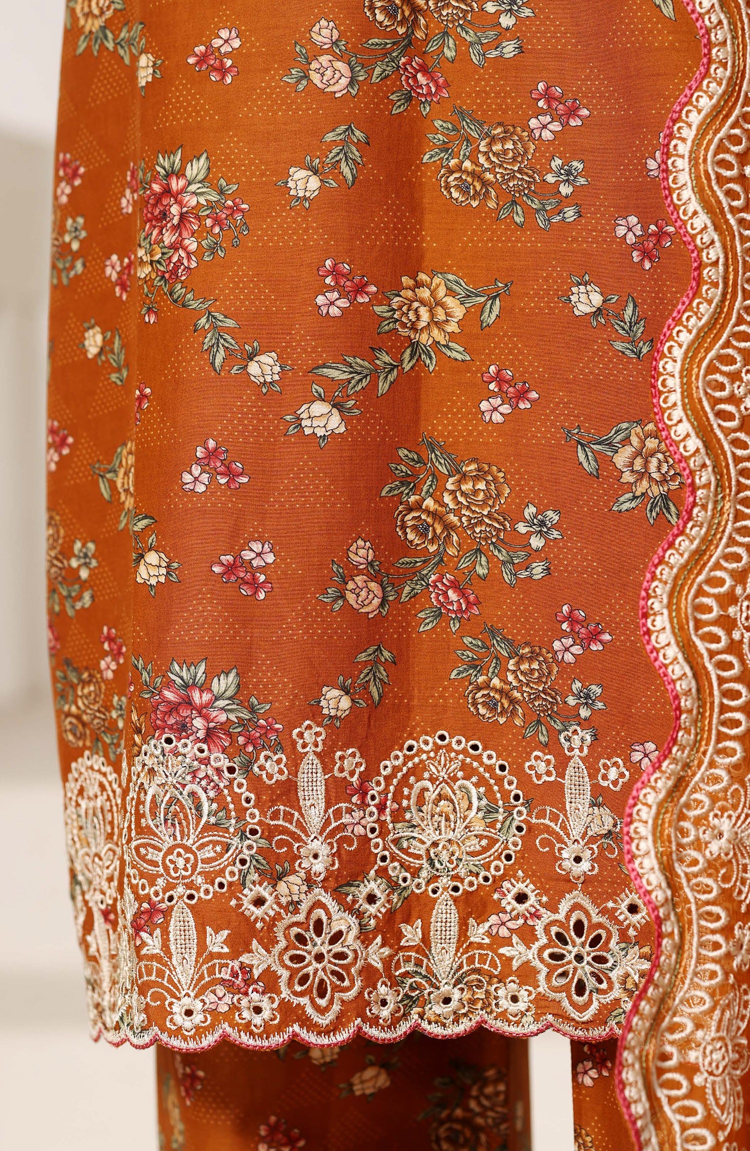 Sadabahar Luxury Lawn Festive Regal Festive Eid Edition Heavy Embroidered With Chiffon Embroidery Dupatta 3Piece stitched Ready to Wear Collection 2026 D-04