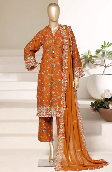 Sadabahar Luxury Lawn Festive Regal Festive Eid Edition Heavy Embroidered With Chiffon Embroidery Dupatta 3Piece stitched Ready to Wear Collection 2026 D-04
