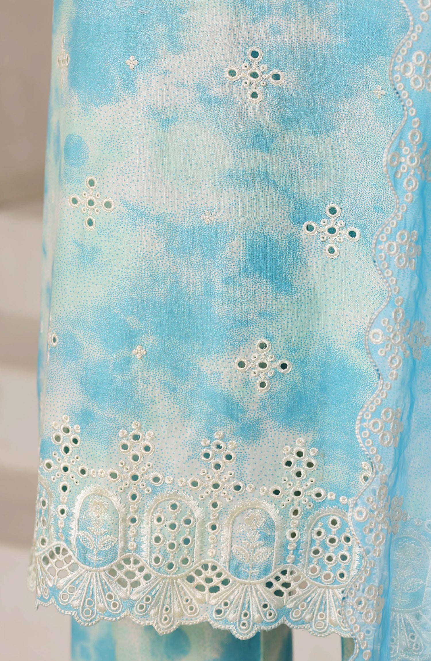 Sadabahar Luxury Lawn Festive Regal Festive Eid Edition Heavy Embroidered With Chiffon Embroidery Dupatta 3Piece stitched Ready to Wear Collection 2026 D-05