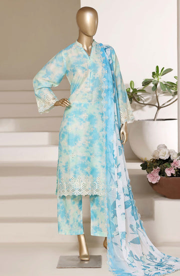 Sadabahar Luxury Lawn Festive Regal Festive Eid Edition Heavy Embroidered With Chiffon Embroidery Dupatta 3Piece stitched Ready to Wear Collection 2026 D-05
