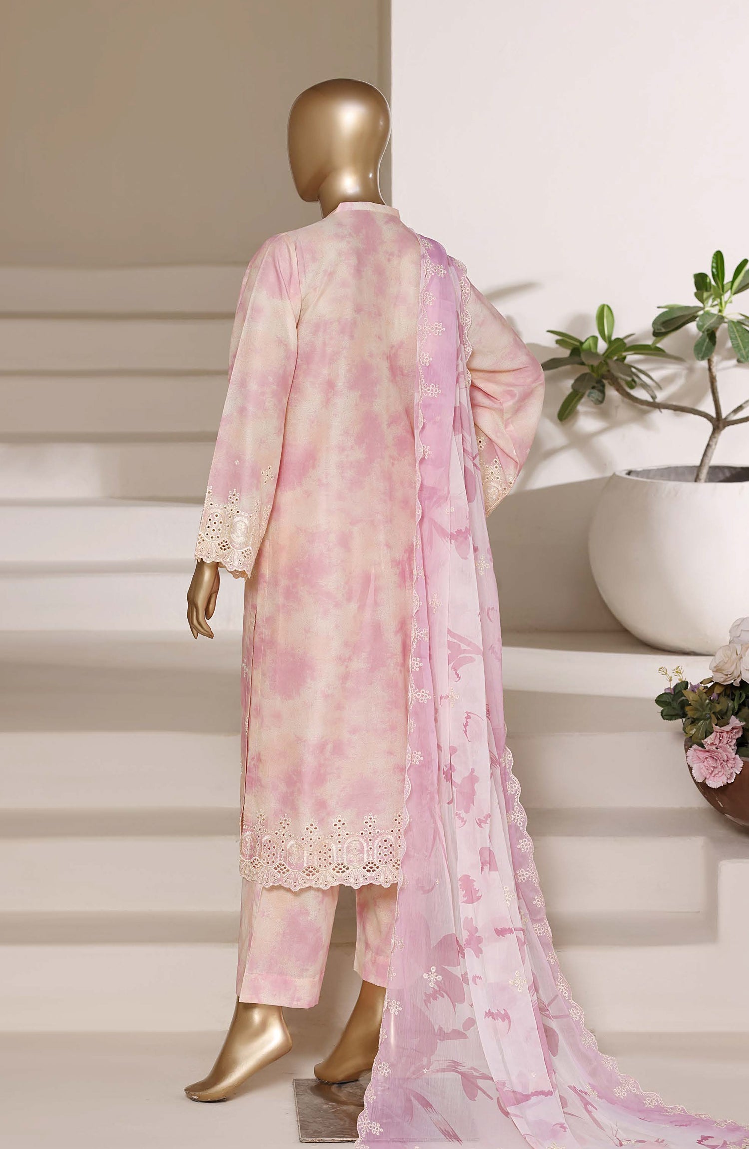 Sadabahar Luxury Lawn Festive Regal Festive Eid Edition Heavy Embroidered With Chiffon Embroidery Dupatta 3Piece stitched Ready to Wear Collection 2026 D-06