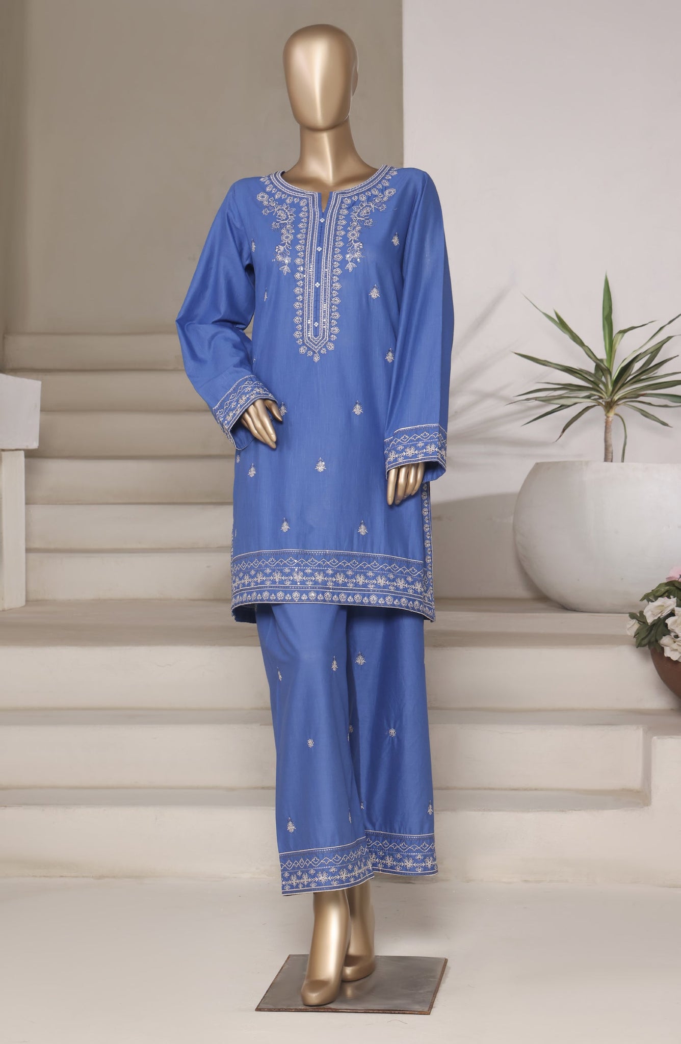 SADABAHAR Vybe Embroidered set 2PlECE STITCHED COLLECTION 2025 D-04