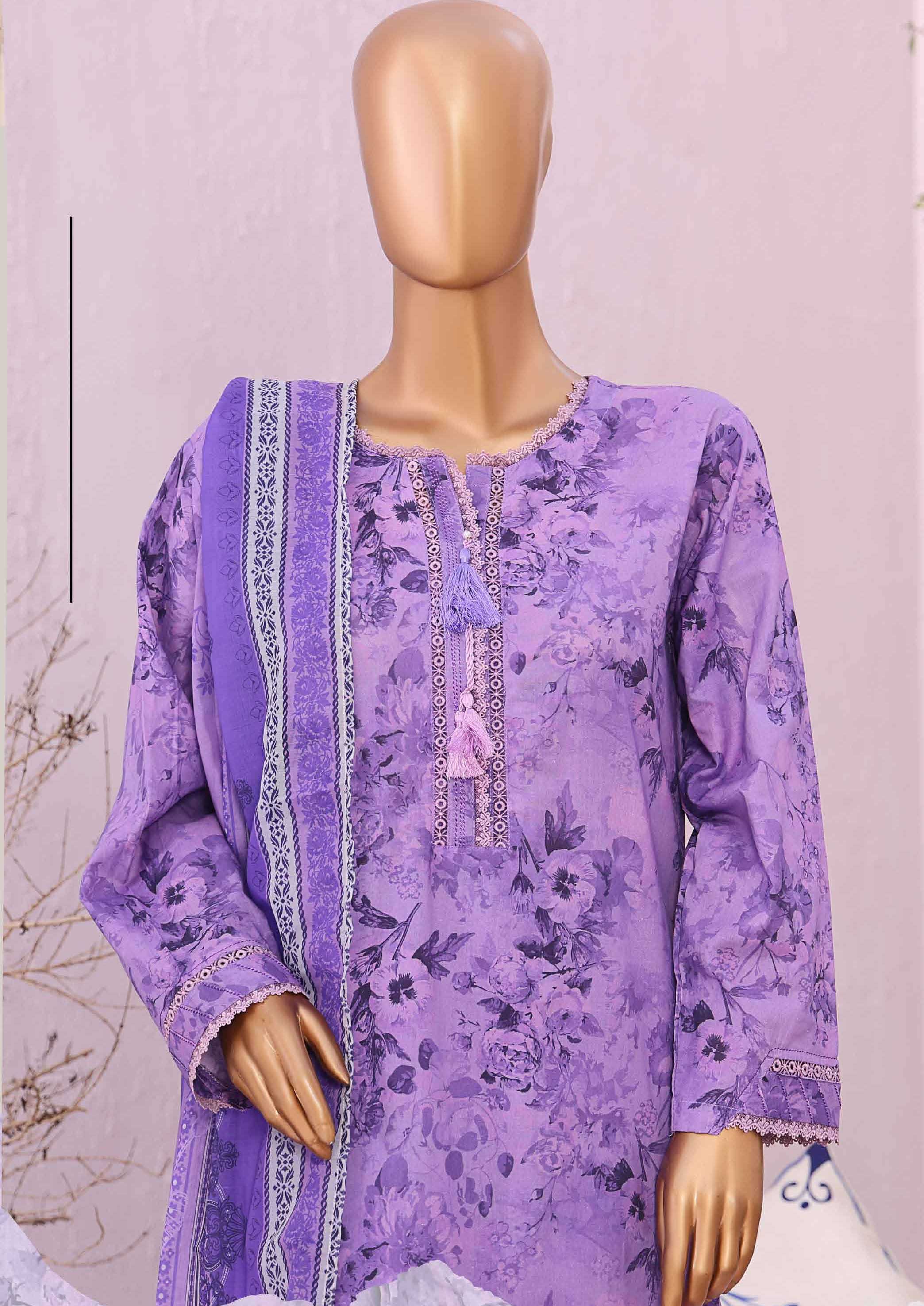 Sumi Textile Ready to Wear INTERMIX Cambric Printed 3PC Collection 2025 D-04