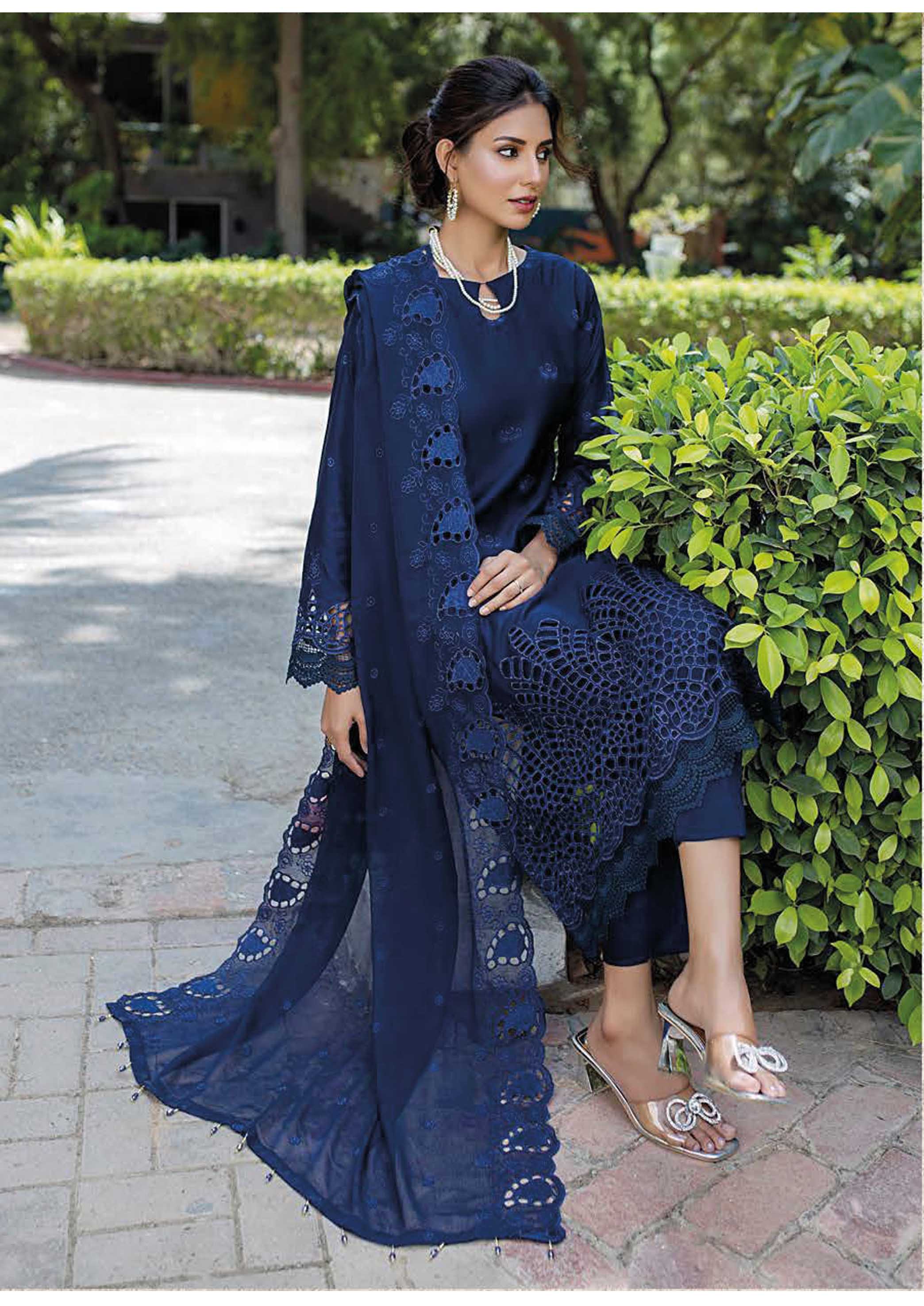 Dr. Haris By KAMILA BIG BORING LUXURY CHIKANKARI Collection'25 D-03