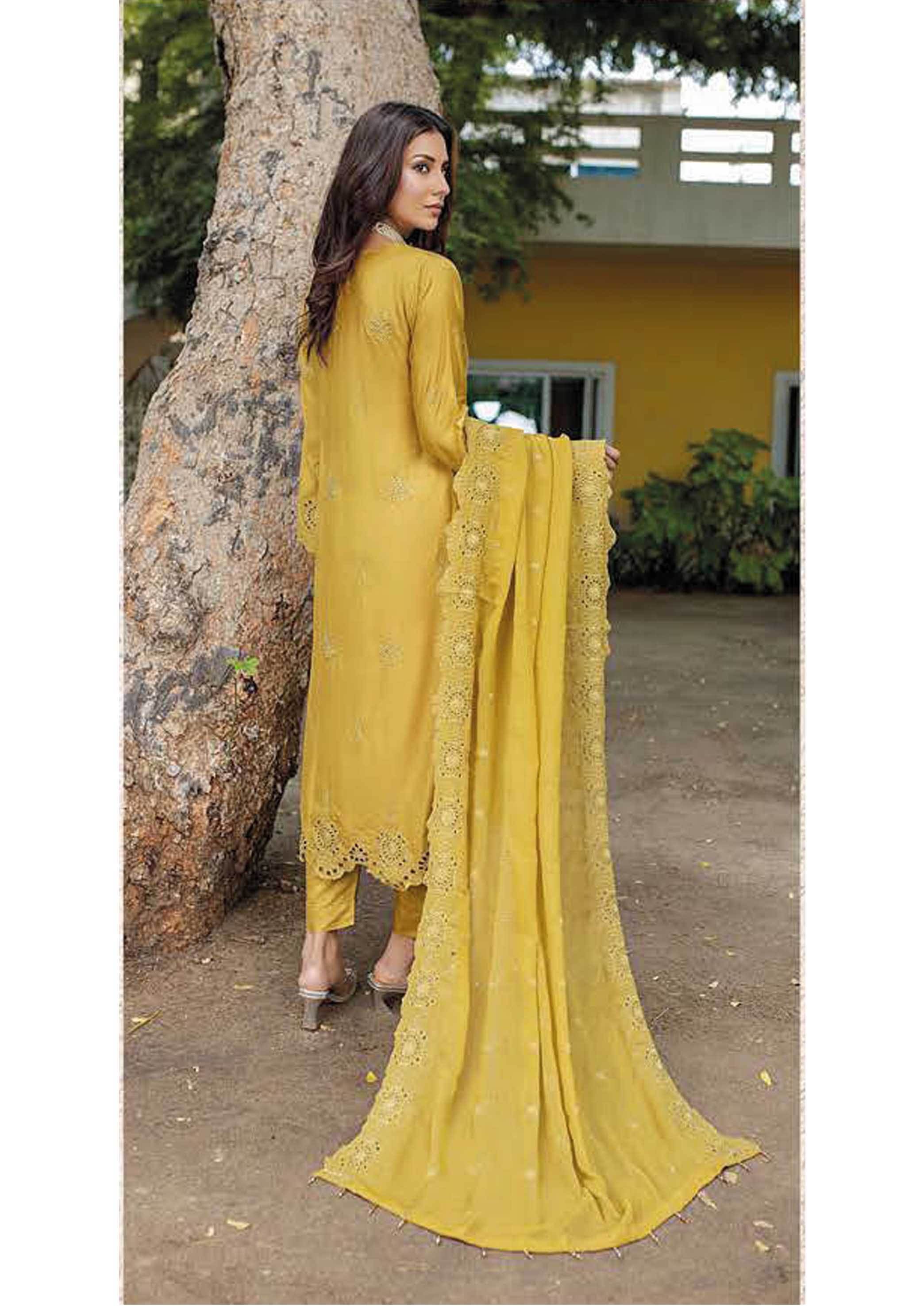 Dr. Haris By KAMILA BIG BORING LUXURY CHIKANKARI Collection'25 D-04