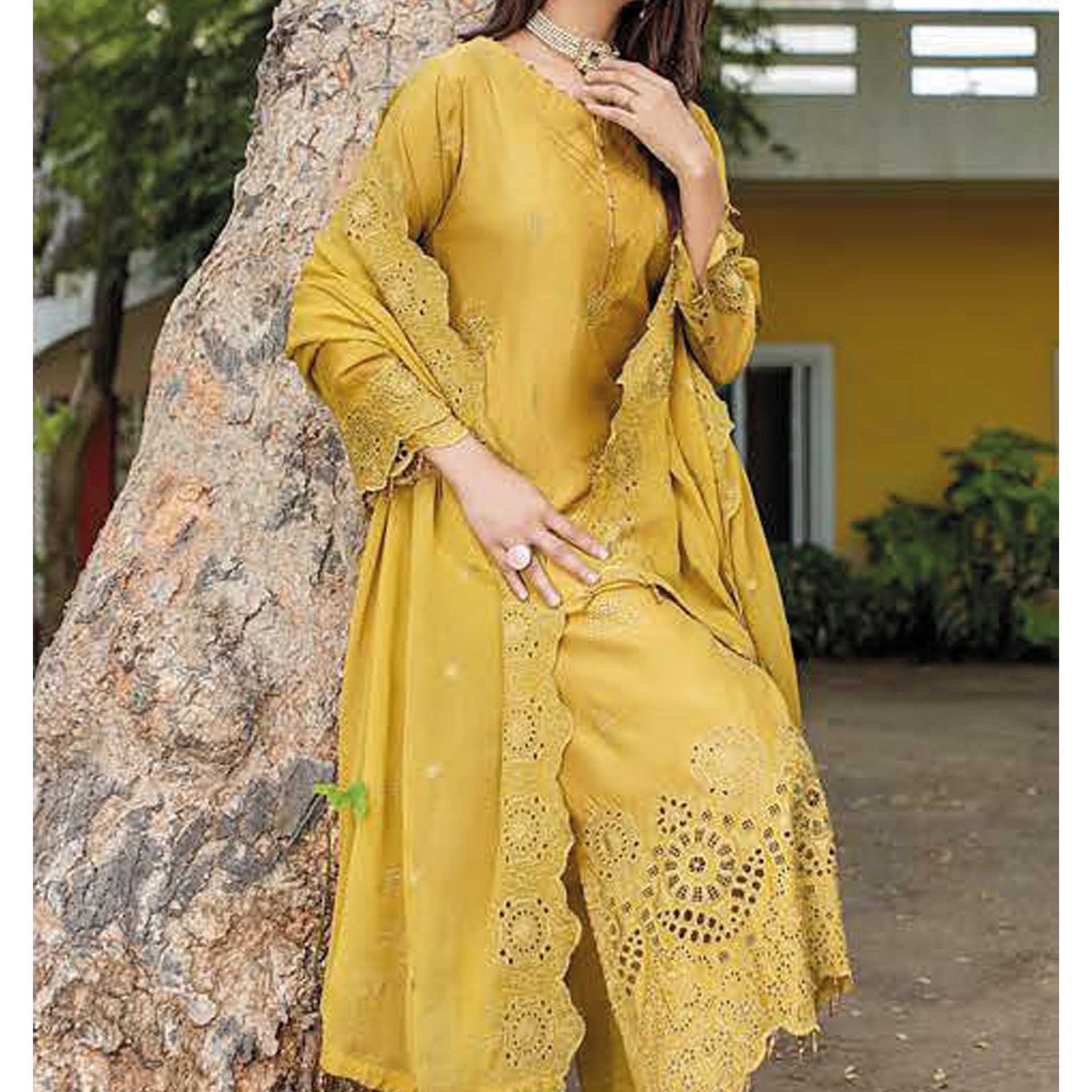 Dr. Haris By KAMILA BIG BORING LUXURY CHIKANKARI Collection'25 D-04