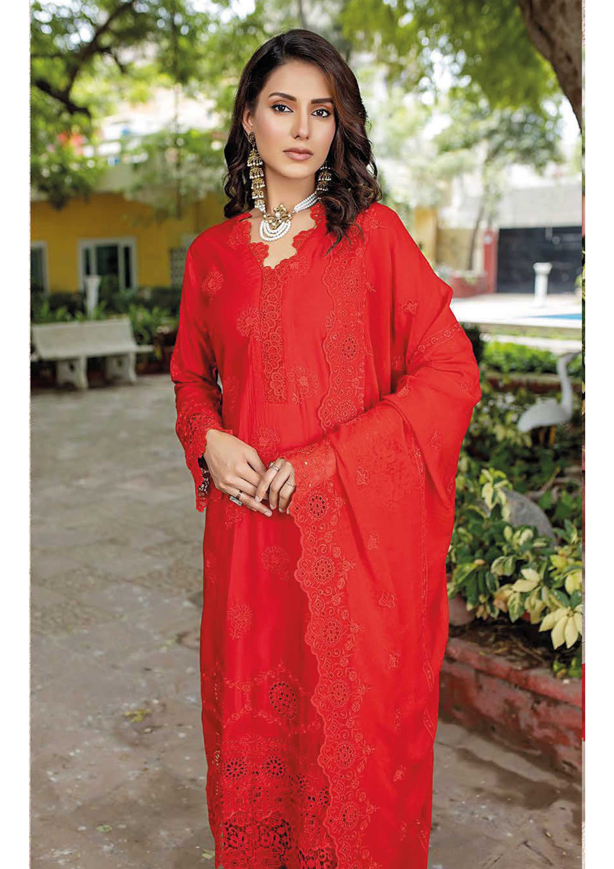 Dr. Haris By KAMILA BIG BORING LUXURY CHIKANKARI Collection'25 D-05