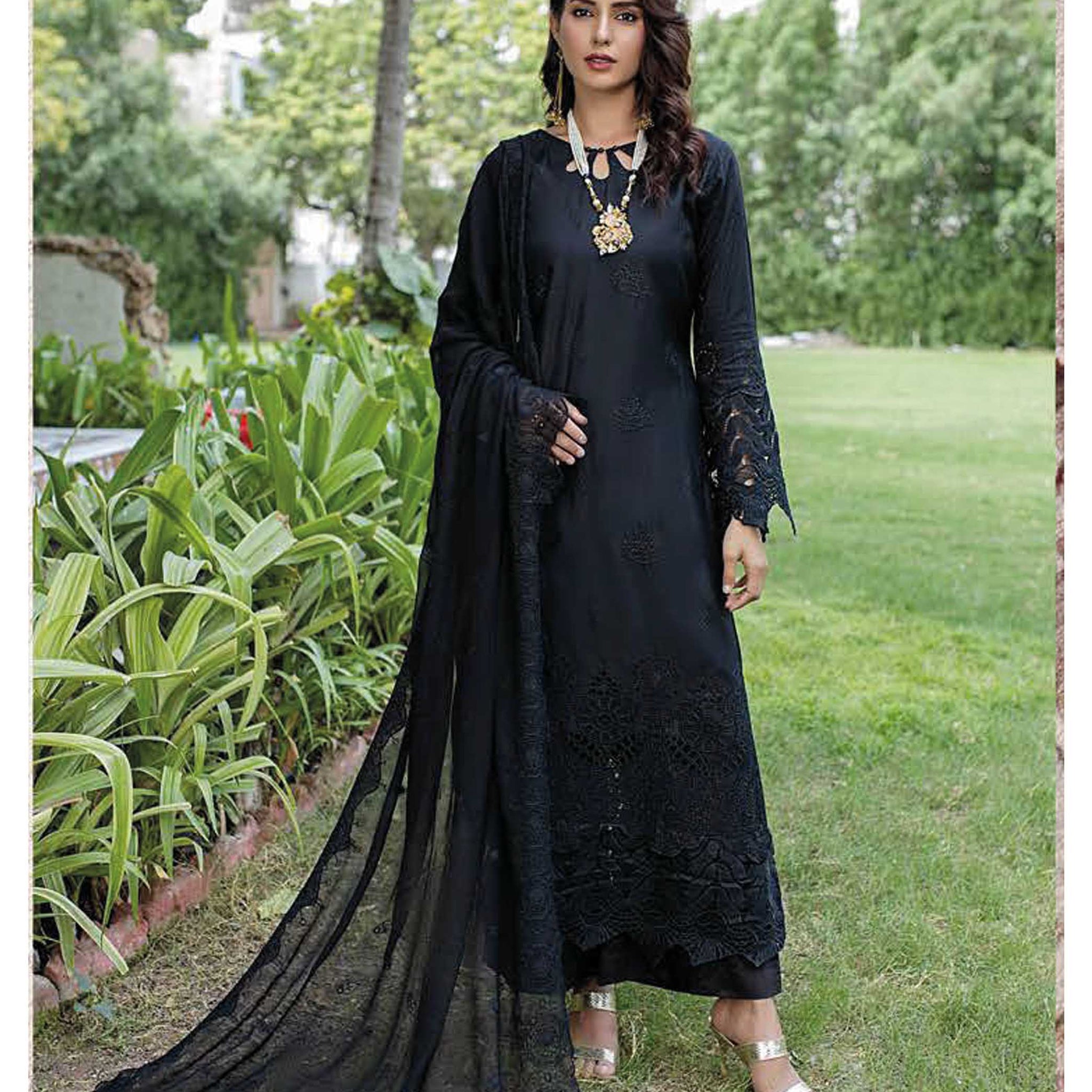 Dr. Haris By KAMILA BIG BORING LUXURY CHIKANKARI Collection'25 D-01