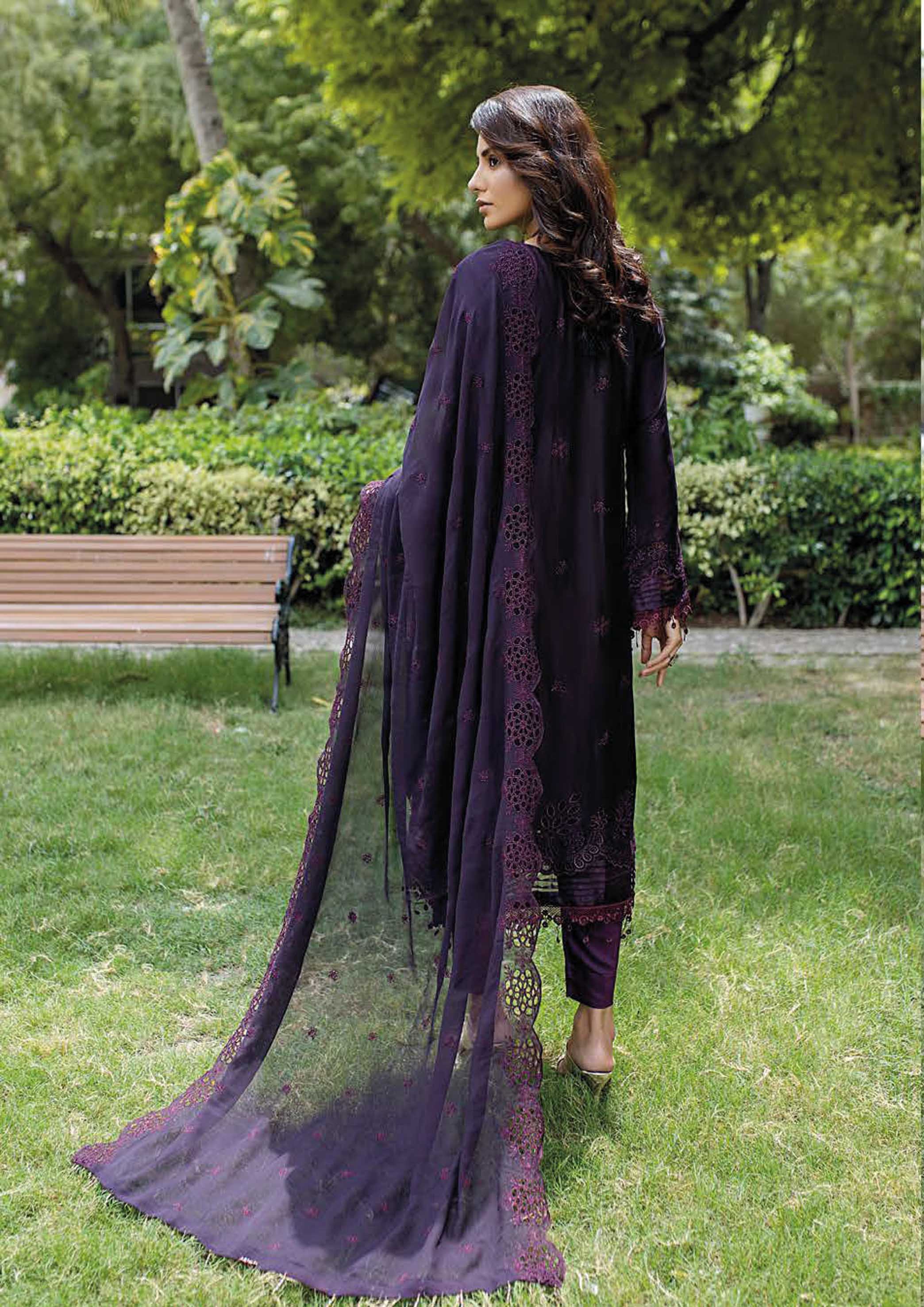 Dr. Haris By KAMILA BIG BORING LUXURY CHIKANKARI Collection'25 D-08