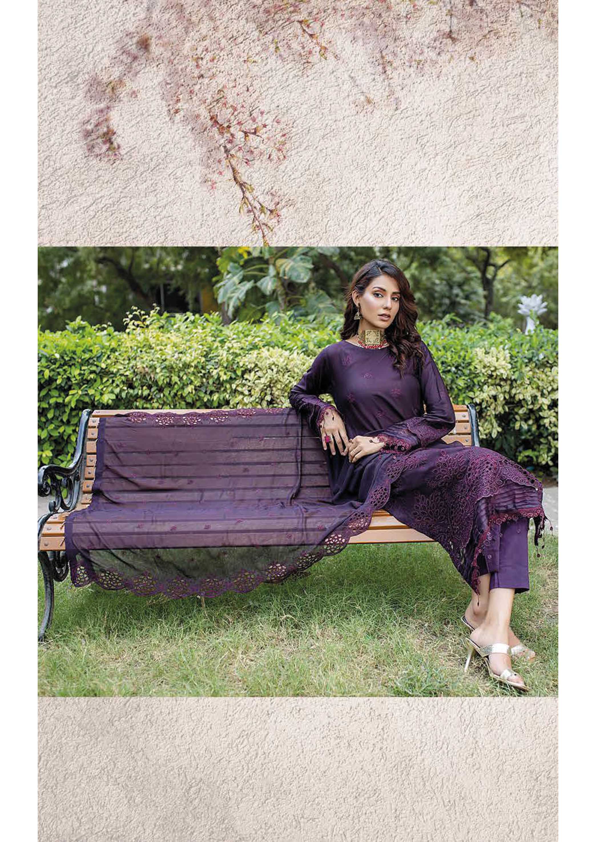 Dr. Haris By KAMILA BIG BORING LUXURY CHIKANKARI Collection'25 D-08