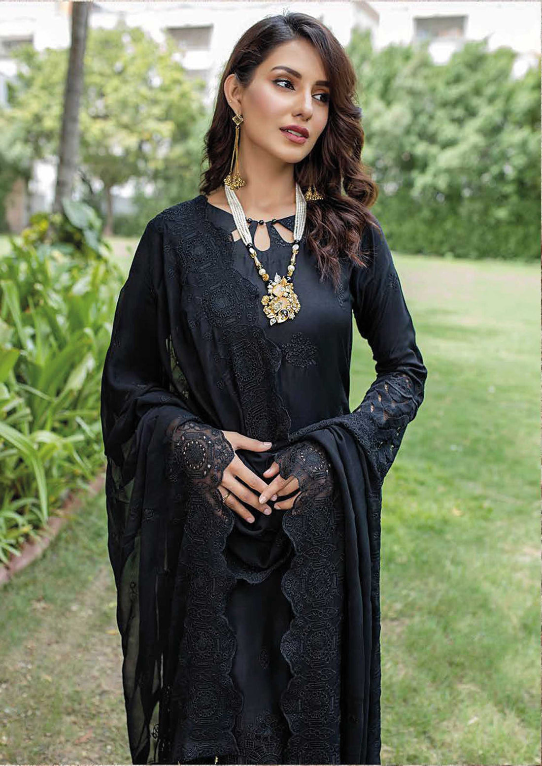 Dr. Haris By KAMILA BIG BORING LUXURY CHIKANKARI Collection'25 D-01