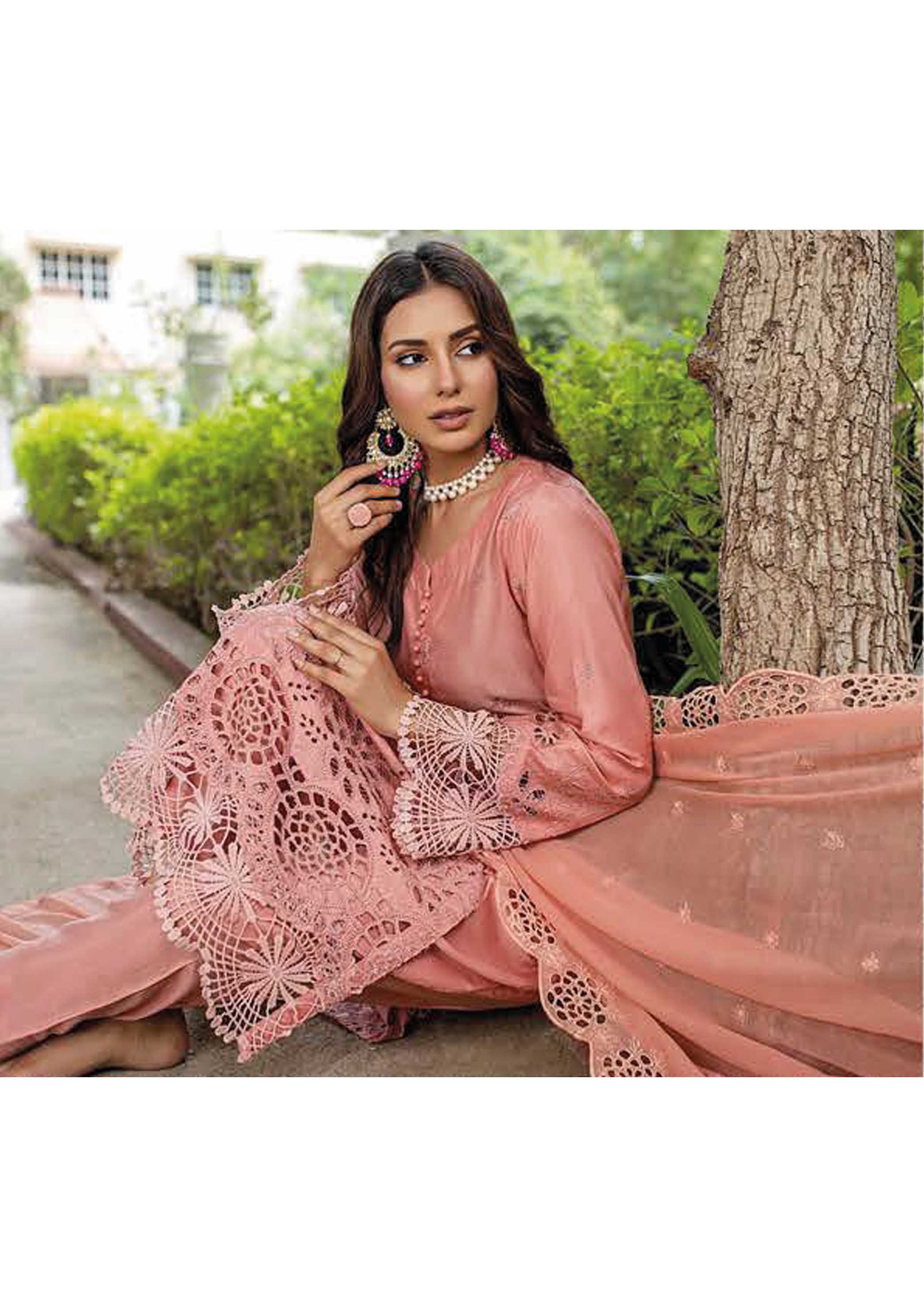 Dr. Haris By KAMILA BIG BORING LUXURY CHIKANKARI Collection'25 D-09