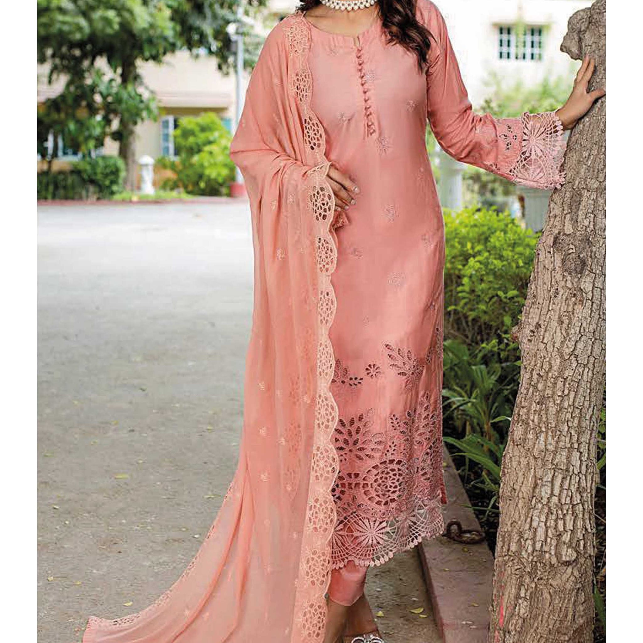 Dr. Haris By KAMILA BIG BORING LUXURY CHIKANKARI Collection'25 D-09