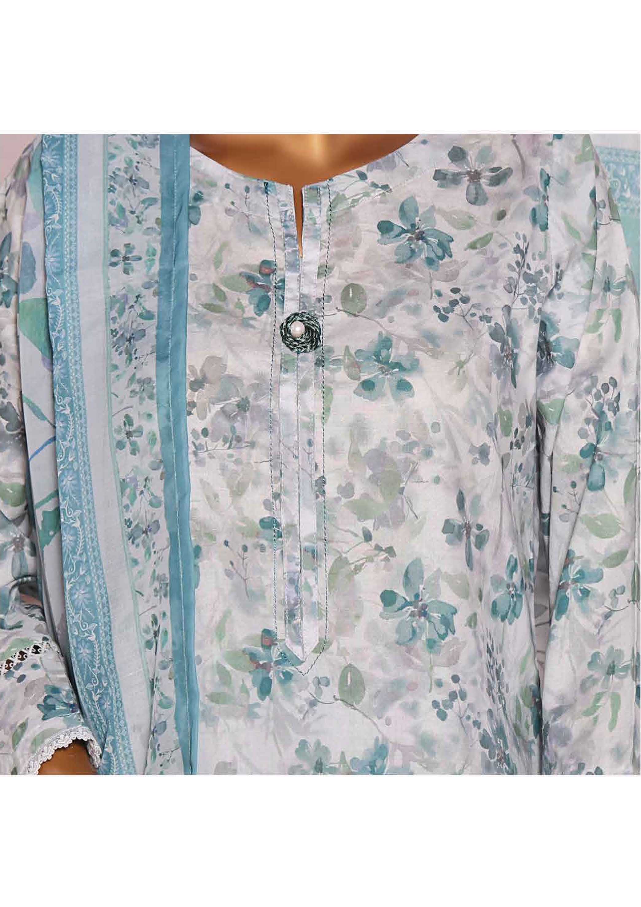 Sumi Textile Ready to Wear INTERMIX Cambric Printed 3PC Collection 2025 D-03