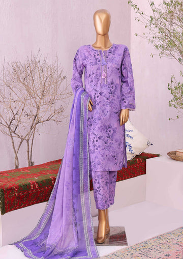 Sumi Textile Ready to Wear INTERMIX Cambric Printed 3PC Collection 2025 D-04