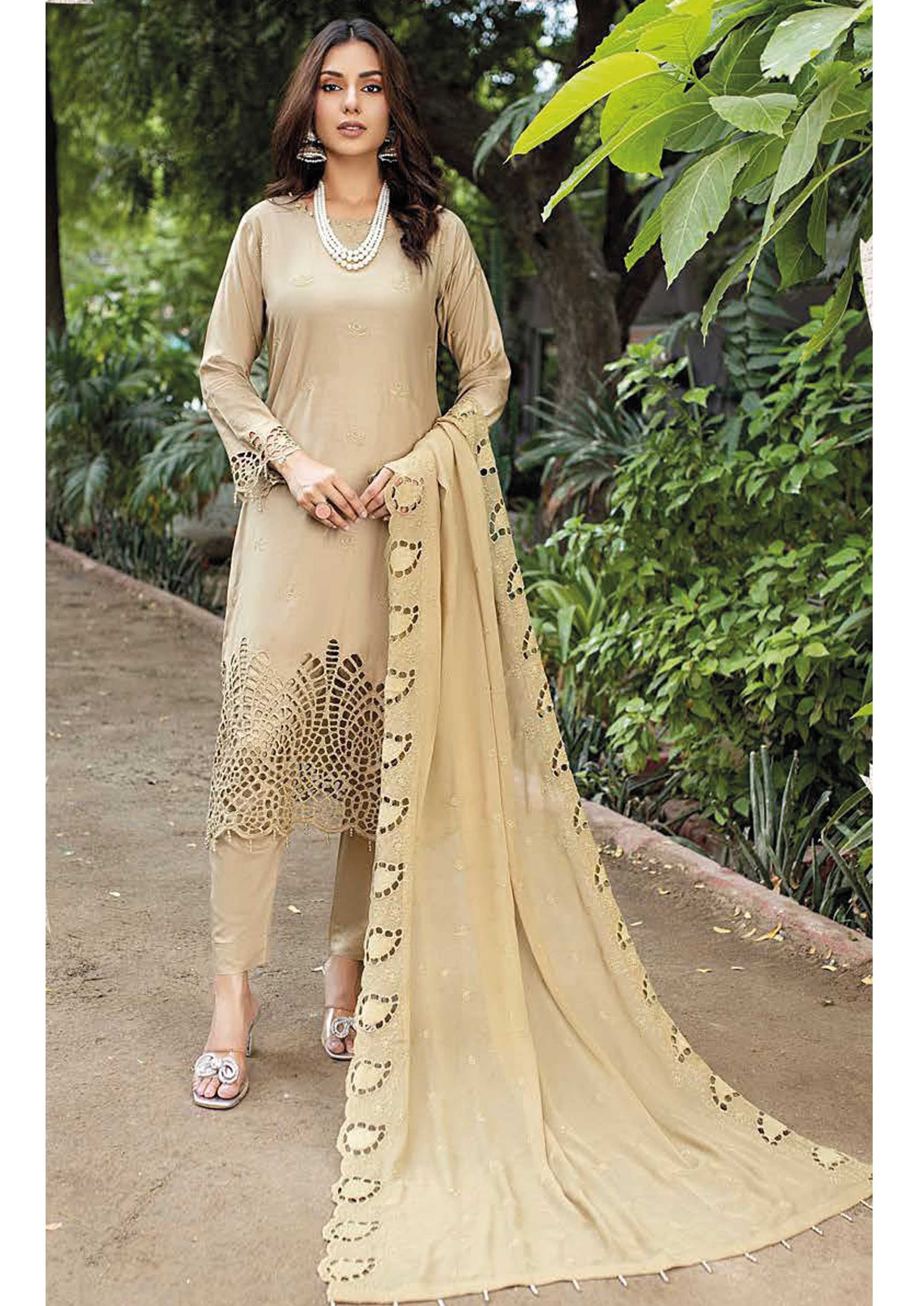 Dr. Haris By KAMILA BIG BORING LUXURY CHIKANKARI Collection'25 D-02