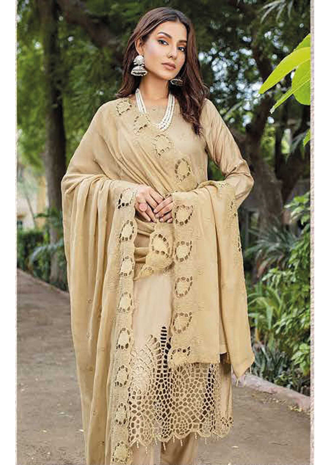 Dr. Haris By KAMILA BIG BORING LUXURY CHIKANKARI Collection'25 D-02