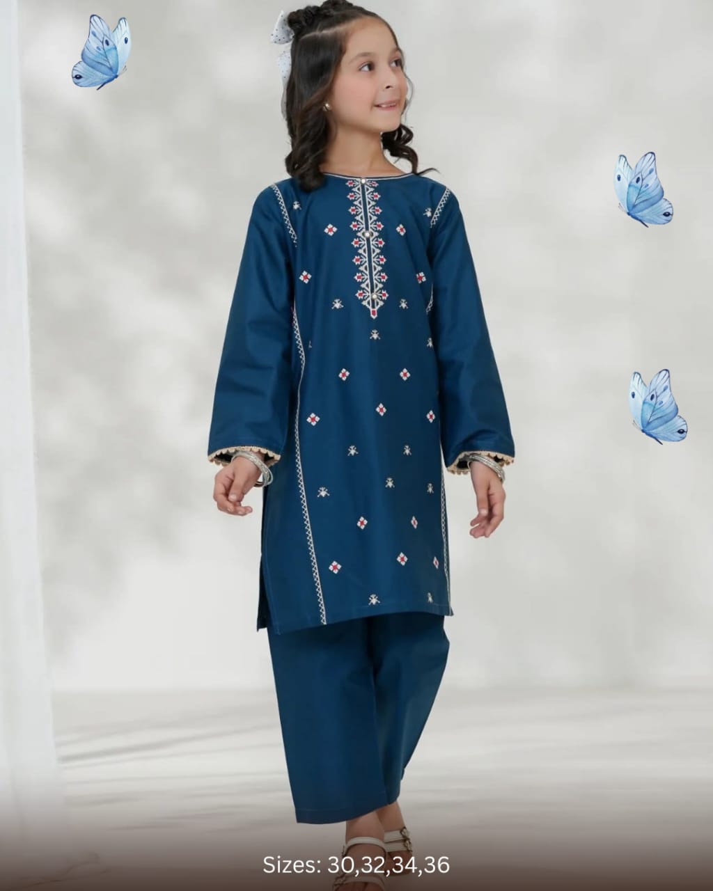 Guriya Collection Ready to Wear 2PC Girl's Festive Collection 2025 D-05