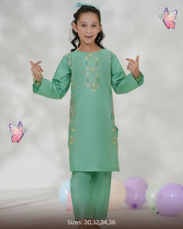 Guriya Collection Ready to Wear 2PC Girl's Festive Collection 2025 D-07