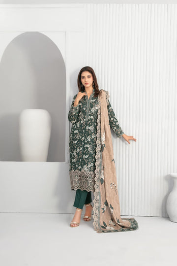 TAWAKKAL MADEA EMBROIDERED KHADDAR 3PIECE UNSTITCHED COLLECTION 2025 D 01