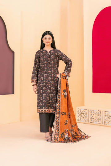 TAWAKKAL ROSHNI KHADDAR PRINTED 3PIECE UNSTITCHED COLLECTION 2025 D 08