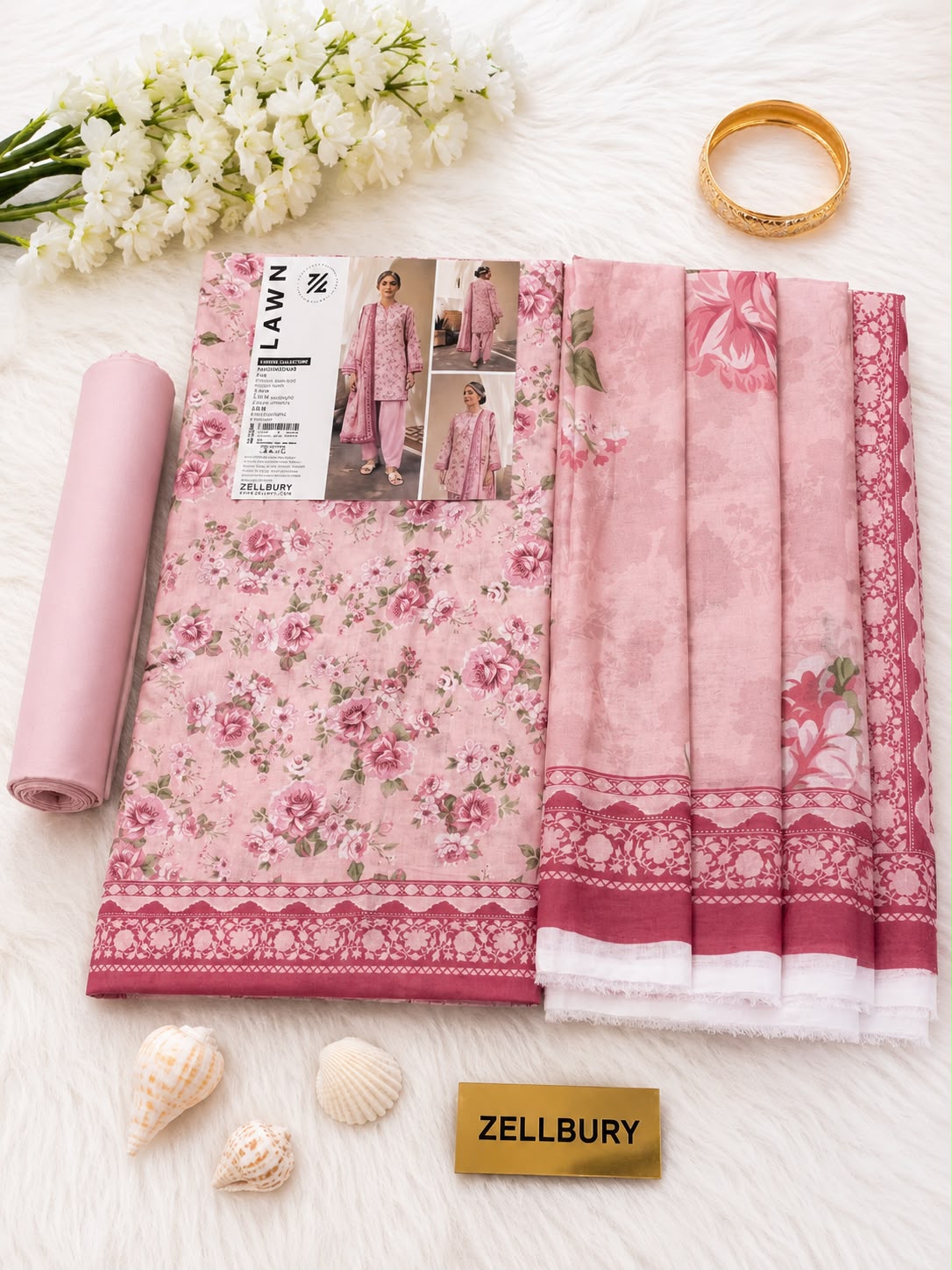 ZELLBURY MOTHER COLLECTION x AYESHA FABRICS D-9