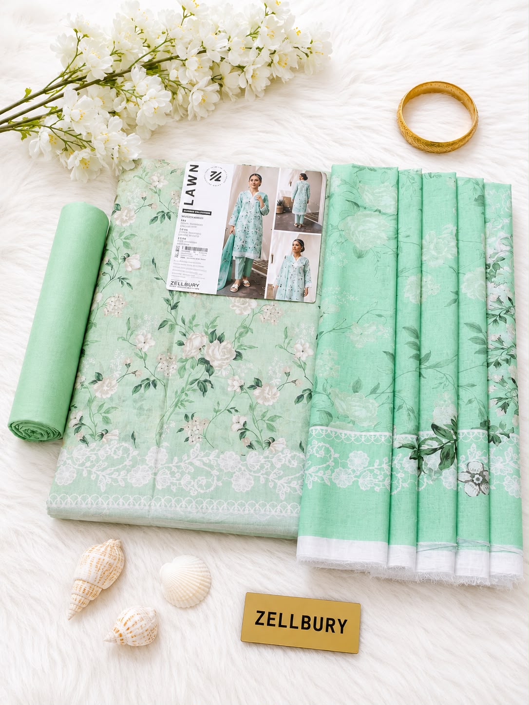ZELLBURY MOTHER COLLECTION x AYESHA FABRICS D-1
