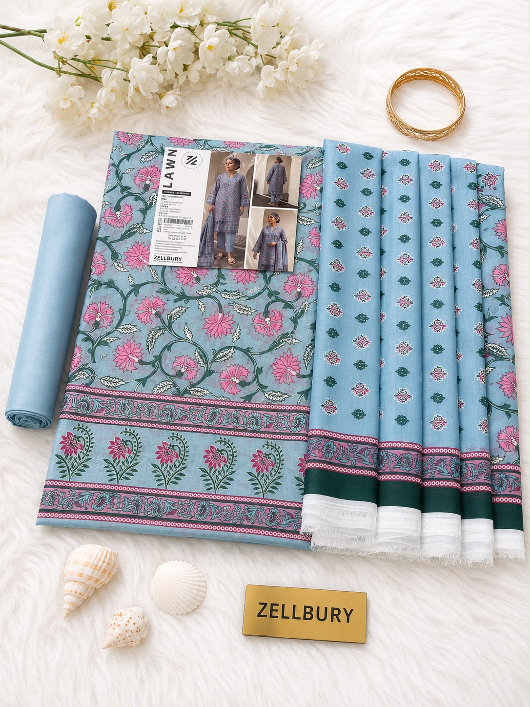 ZELLBURY MOTHER COLLECTION x AYESHA FABRICS D-15