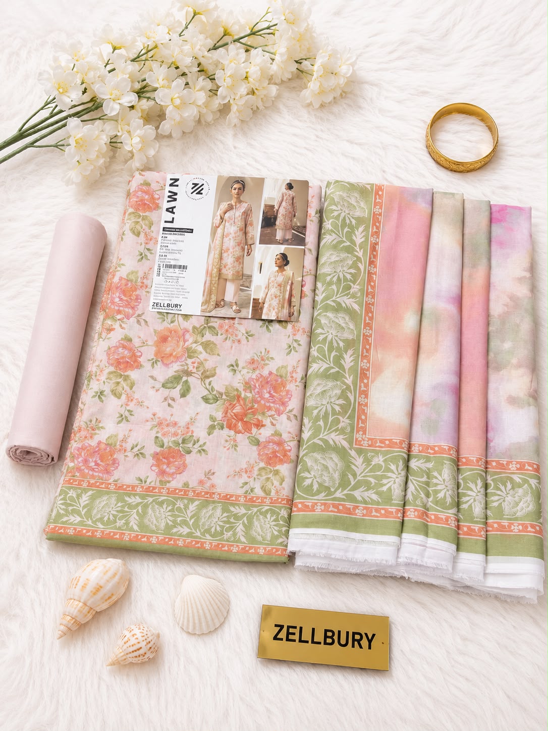 ZELLBURY MOTHER COLLECTION x AYESHA FABRICS D-4