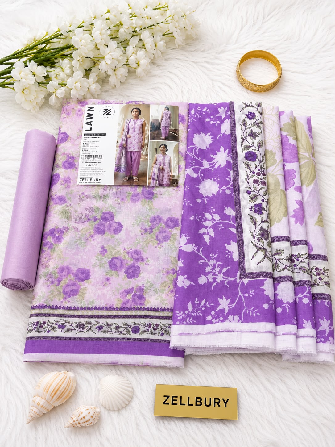 ZELLBURY MOTHER COLLECTION x AYESHA FABRICS D-5