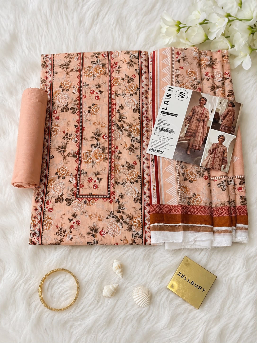 ZELLBURY MOTHER COLLECTION x AYESHA FABRICS D-11