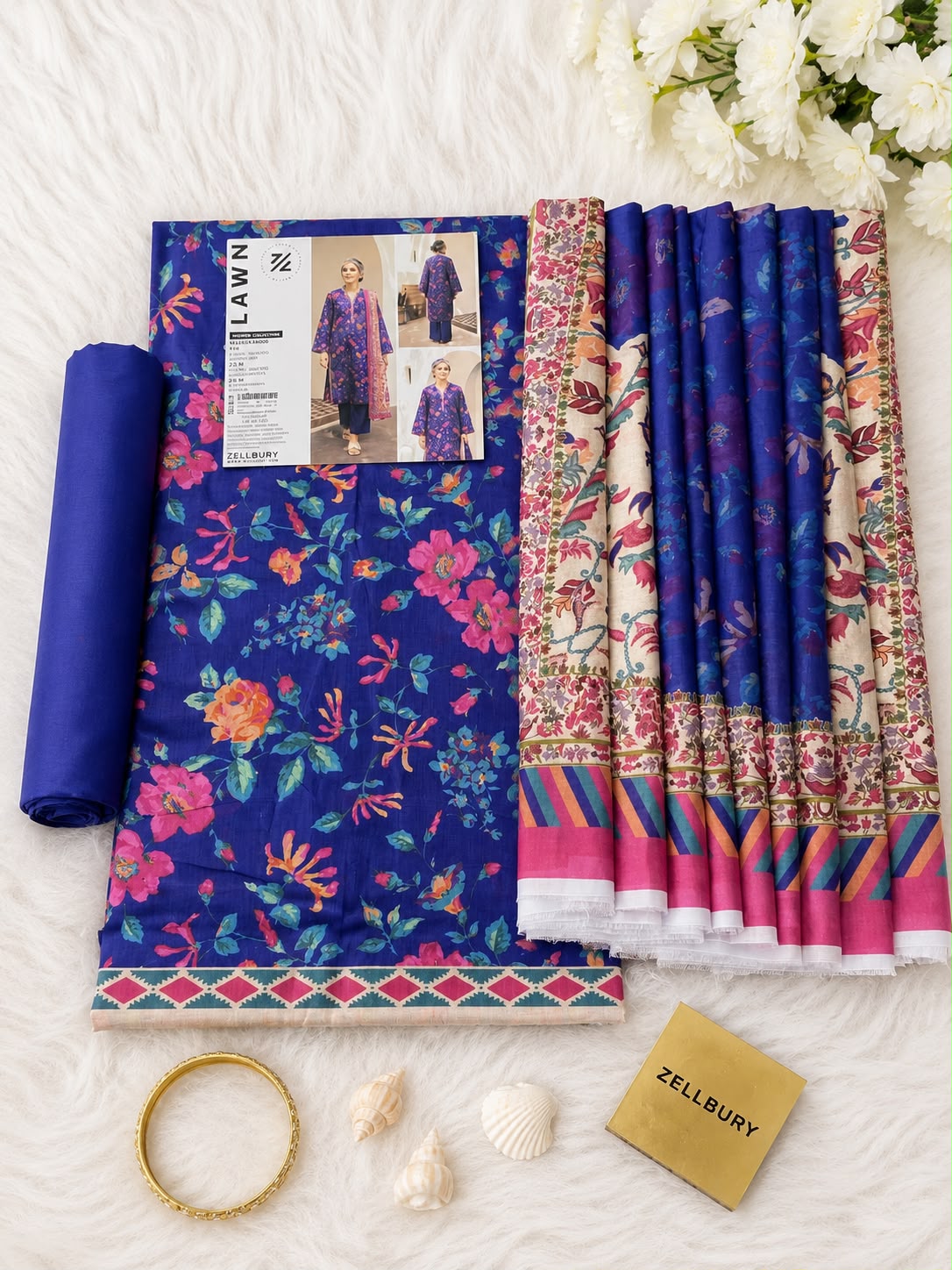 ZELLBURY MOTHER COLLECTION x AYESHA FABRICS D-12