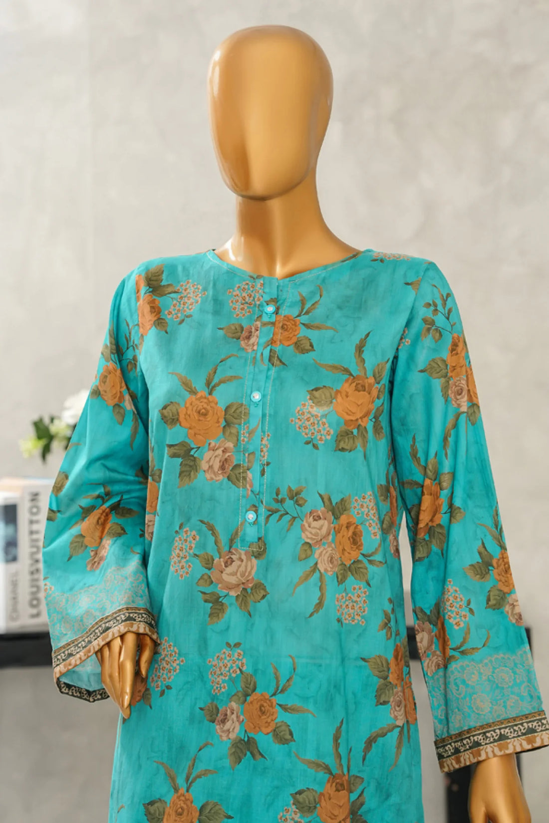 Aashkaar By HZ Stitched 3 Piece Emb Lawn Vol-06 Collection'2025-D 02
