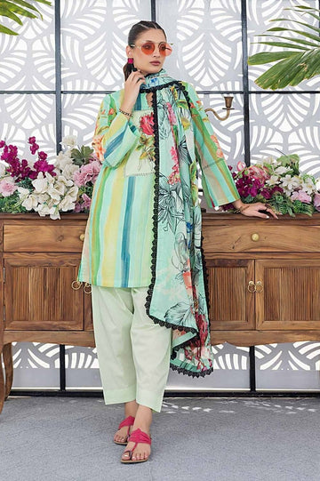 Gul Ahmed Unstitched Printed Lawn 3pcs Suite D-03