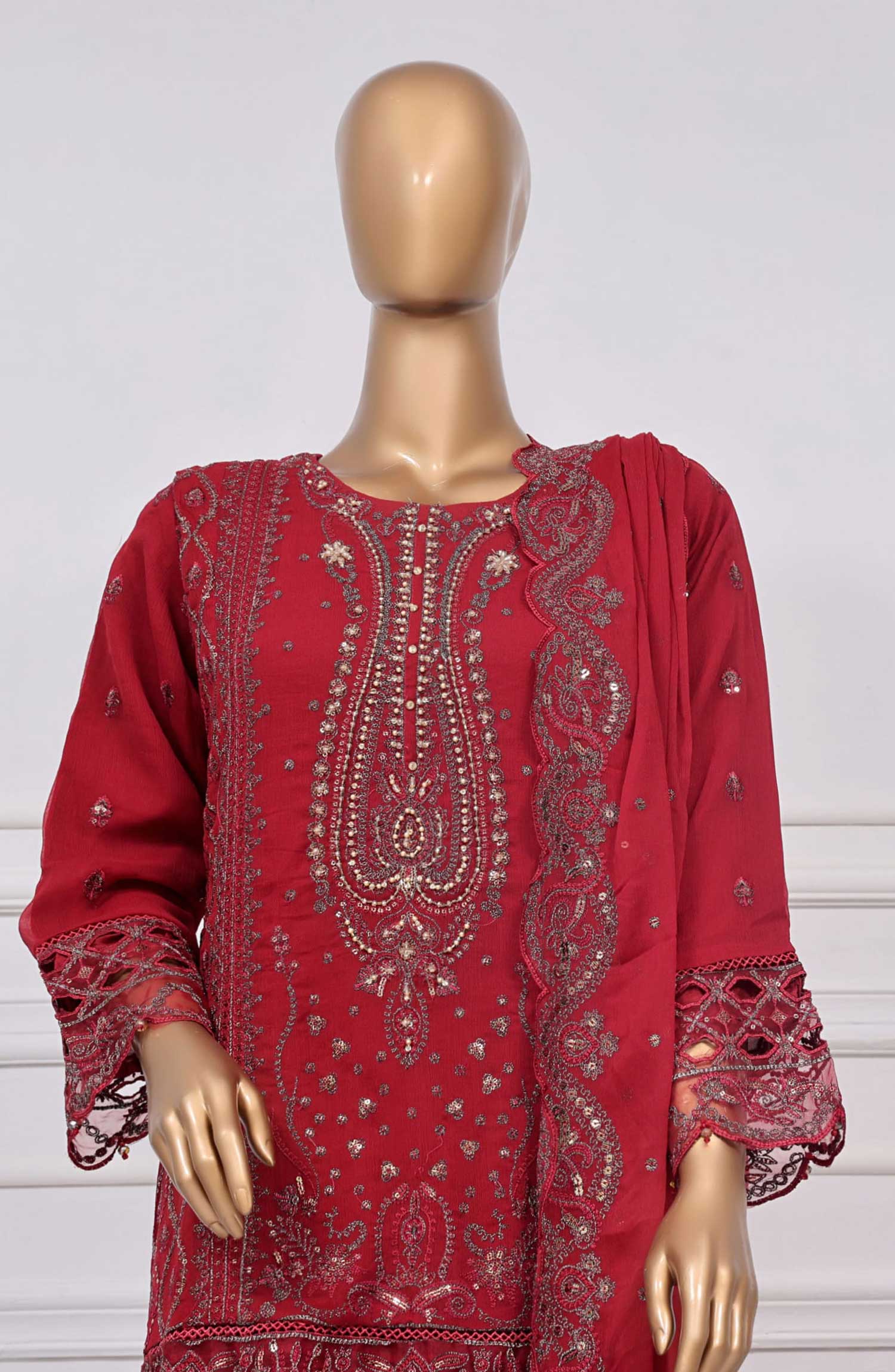 SADABAHAR Luxury Chiffon Afsanay 3Piece Collection 2025 Limited Edition D-08