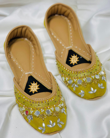 SHEESH DHANI HANDMADE KHUSSA BY AYESHA FABRICS