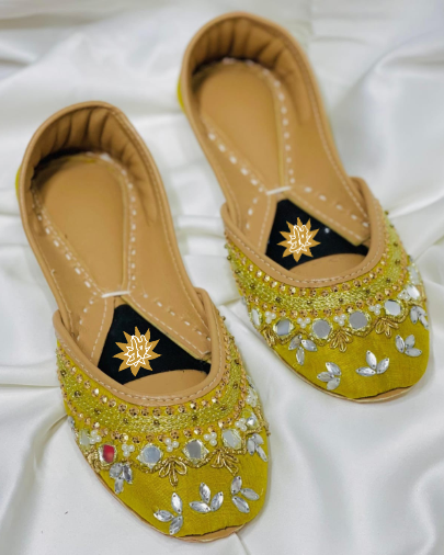 SHEESH DHANI HANDMADE KHUSSA BY AYESHA FABRICS