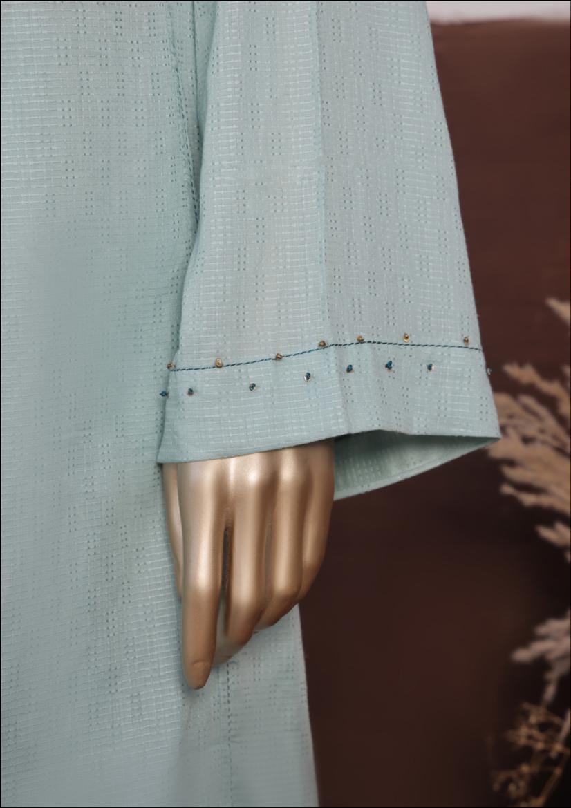 HZ Textile RTW Daily Drop Solid Twinset With Printed Fancy Dupatta 3PC Collection 2025 D-B03