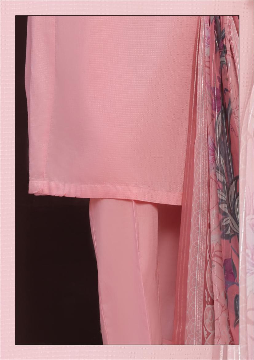 HZ Textile RTW Daily Drop Solid Twinset With Printed Fancy Dupatta 3PC Collection 2025 D-S05