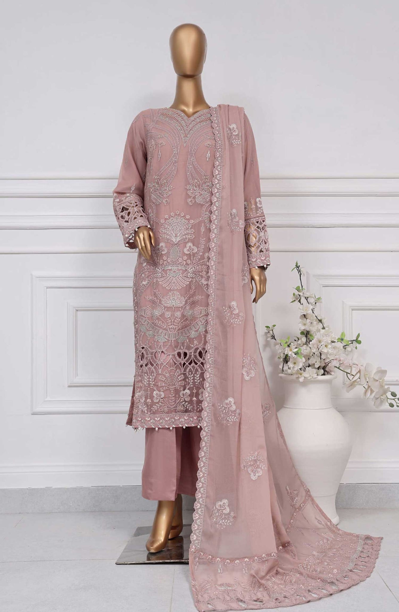 SADABAHAR Luxury Chiffon Afsanay 3Piece Collection 2025 Limited Edition D-07