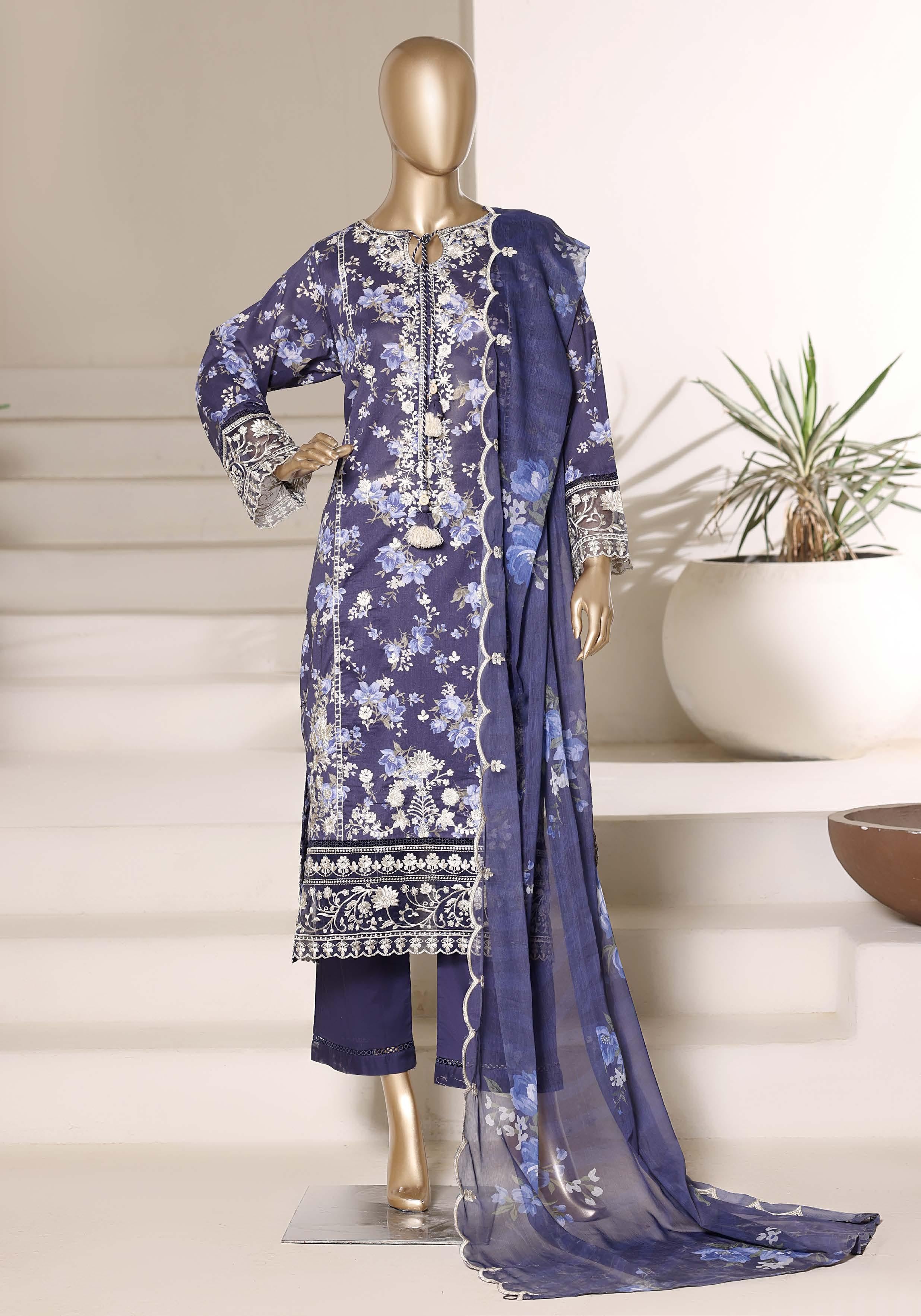 Sadabahar Luxury Signature  Lawn Embroidery 3Piece Stitched Vol-02 COLLECTION 2026. D-11