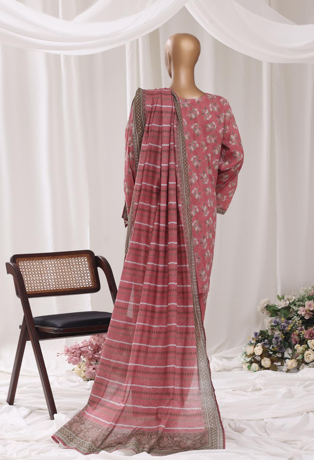 BIN SAEED Luxury Lawn Printed With Farshi Shalwar 3Piece Stitched COLLECTION 2026 D-#13