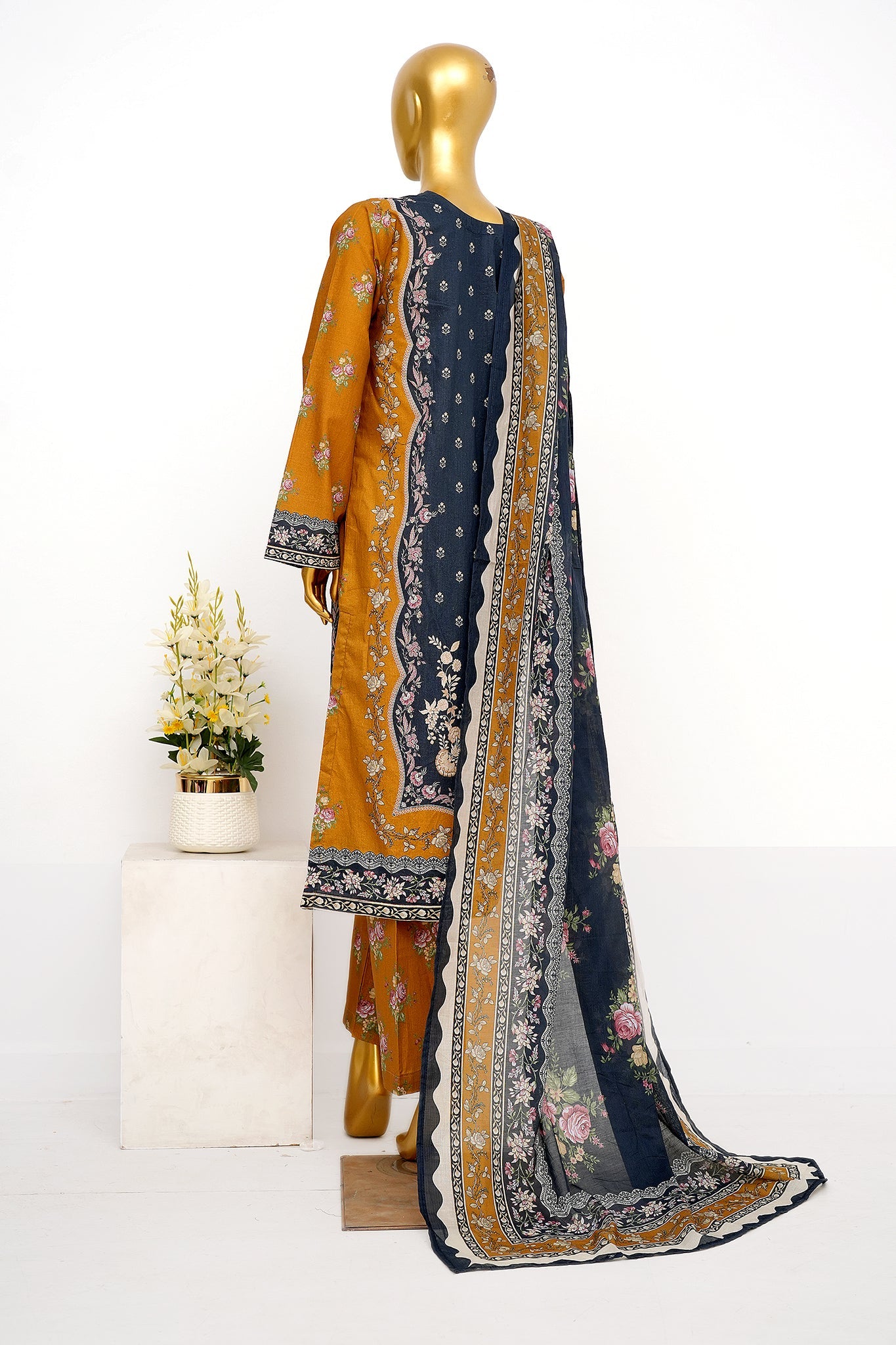 BIN SAEED Luxury Lawn Printed 3pcs Stitched Vol-30 3Piece Stitched COLLECTION 2026 D#-116