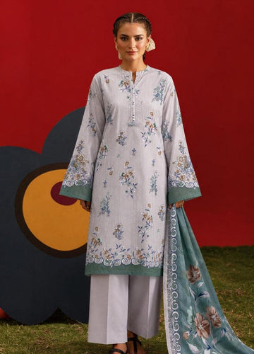 Sadabahar Ready To Wear Textured Lawn Printed Vol-14 3Piece Stitched Collection 2026 D#-02